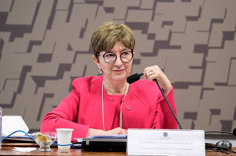 Senado aprova indicada para embaixada brasileira na Suíça