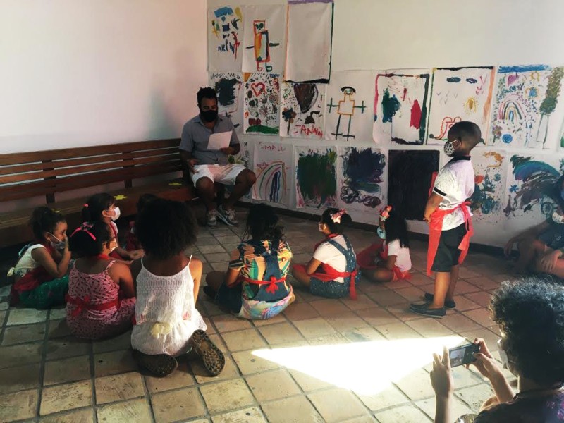 Oficinas de arte para crianças voltam a ocorrer no MAM neste domingo