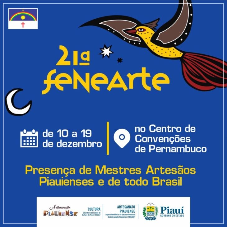 Artesãos piauienses vão expor na maior feira de artesanato da América Latina
